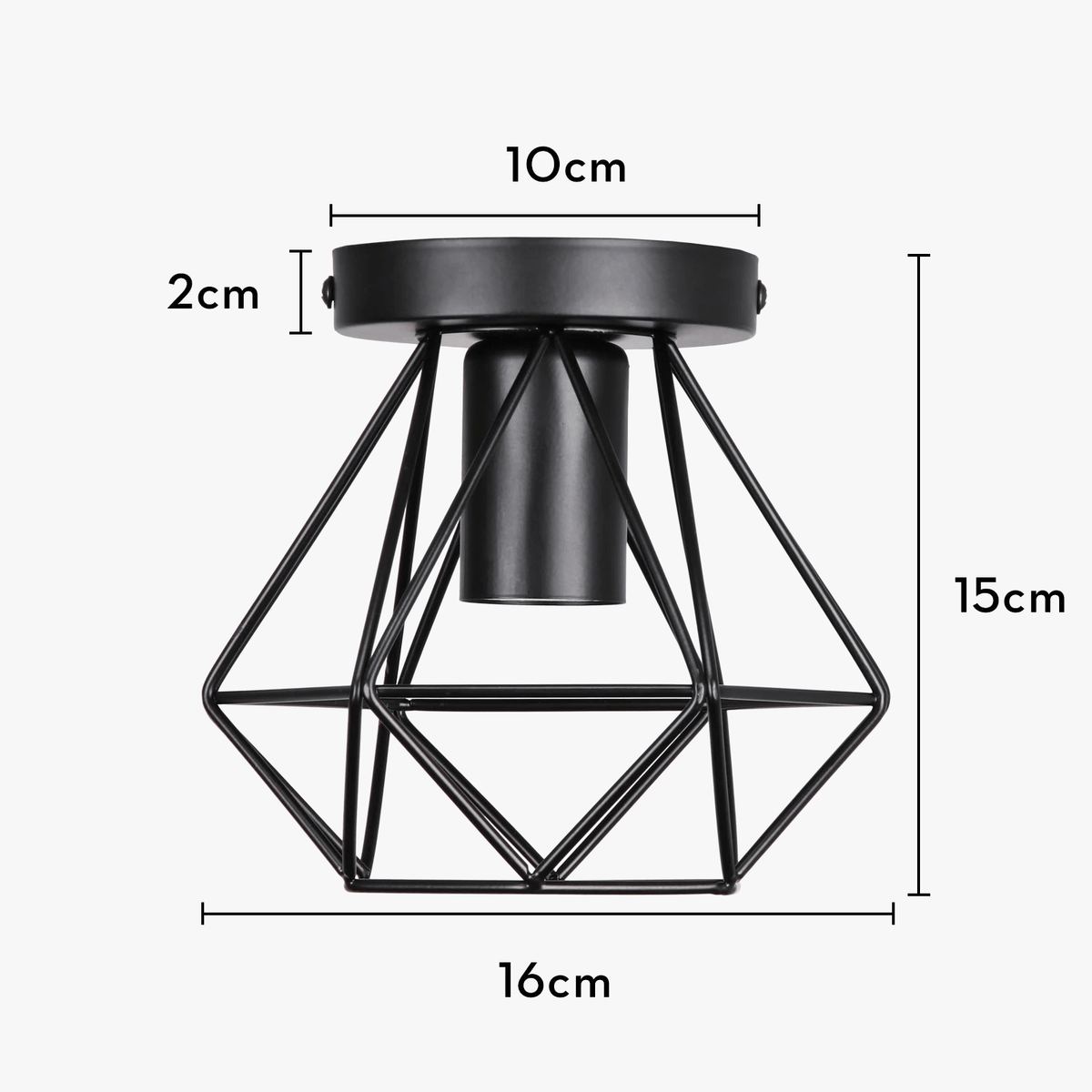 Appliques murales en fer vintage - Style rétro industriel | Marco Lucetti