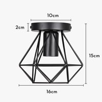 Appliques murales en fer vintage - Style rétro industriel | Marco Lucetti