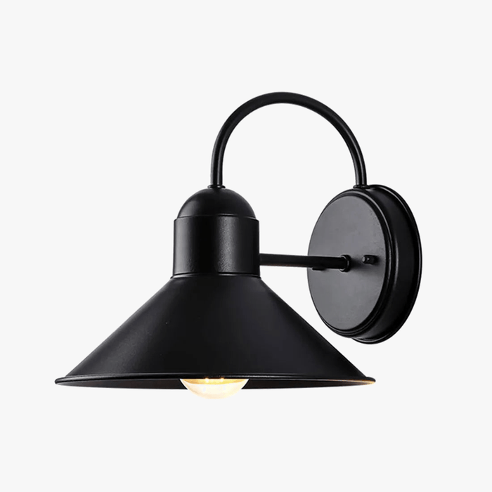 Appliques murales extérieures pour la maison - Lanterne murale noire étanche et antirouille | Marco Lucetti