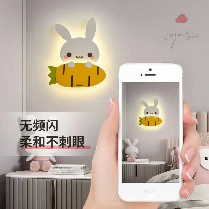 Appliques Murales LED Dessin Animé pour Enfants - Baleine, Lapin, Dinosaure | Marco Lucetti