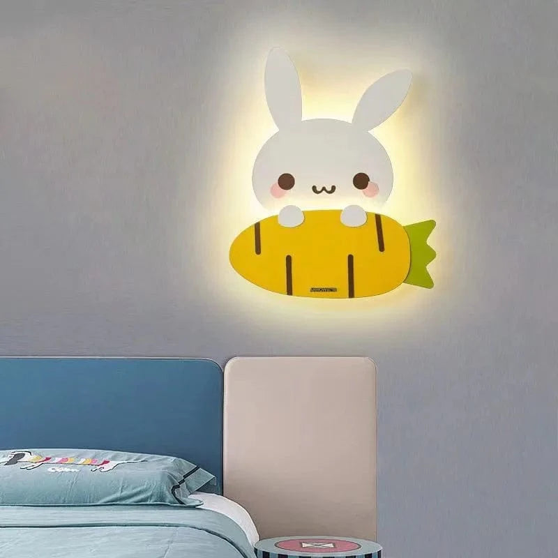 Appliques Murales LED Dessin Animé pour Enfants - Baleine, Lapin, Dinosaure | Marco Lucetti