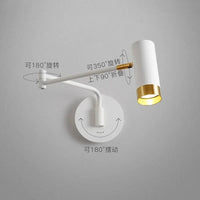 Appliques Murales LED Modernes avec Interrupteur Tactile Réglable | Marco Lucetti