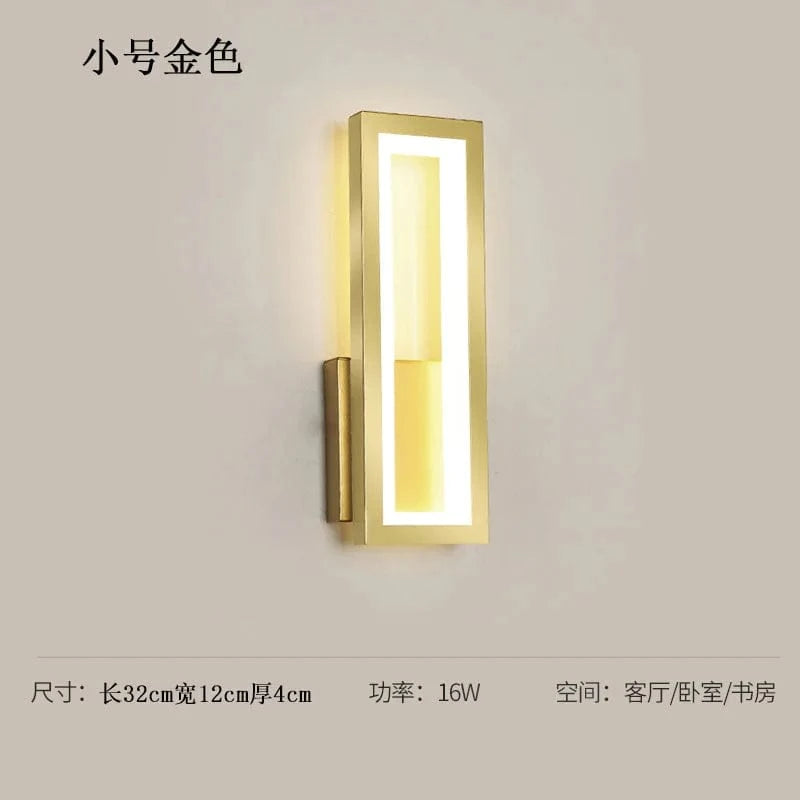 Appliques Murales LED Modernes pour Maison - Noir & Blanc | Marco Lucetti OR 32X12X4CM