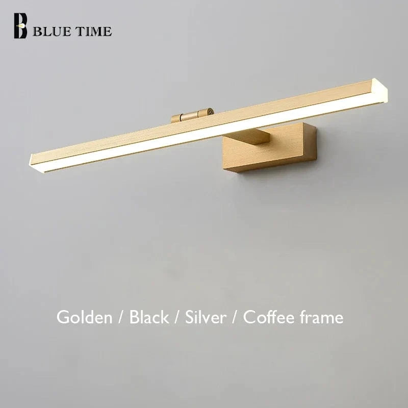 Appliques Murales LED Modernes pour Salle de Bains et Salon | Marco Lucetti Cadre à café / CHINE / Blanc froid Pas de télécommande | L70cm 14W