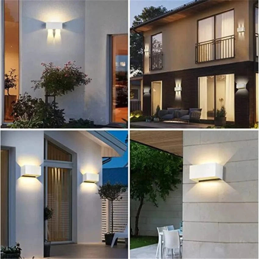 Appliques murales LED nordiques modernes - Étanches pour intérieur et extérieur | Marco Lucetti