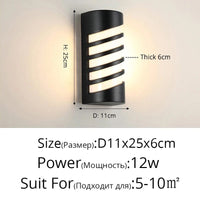 Appliques murales LED résistantes à l'humidité pour une décoration extérieure rurale de qualité | Marco Lucetti