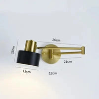 Appliques murales modernes avec capteur tactile | Marco Lucetti WD180-2 1 / Lumière chaude / Détecteur tactile