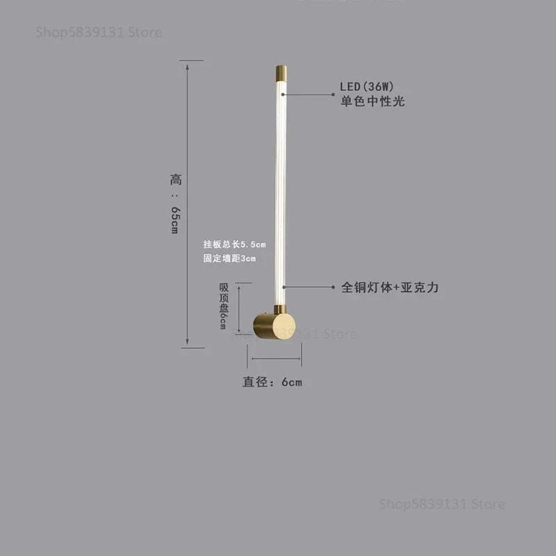 Appliques murales modernes en cuivre tendance | Marco Lucetti Doré A 1 / 3000K