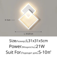 Appliques murales modernes pour allées et escaliers, style minimaliste | Marco Lucetti