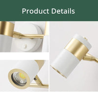 Appliques murales NordiLED 2/3 têtes | Marco Lucetti