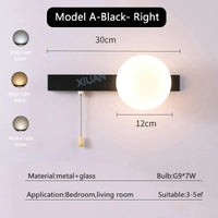 Appliques murales nordiques colorées | Marco Lucetti Ae droite noire / 3 Température de couleur