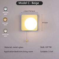 Appliques murales nordiques colorées | Marco Lucetti CBeige / 3 Température de couleur