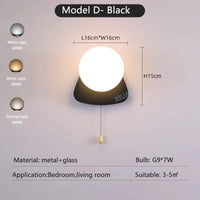 Appliques murales nordiques colorées | Marco Lucetti D Noir / 3 Température de couleur