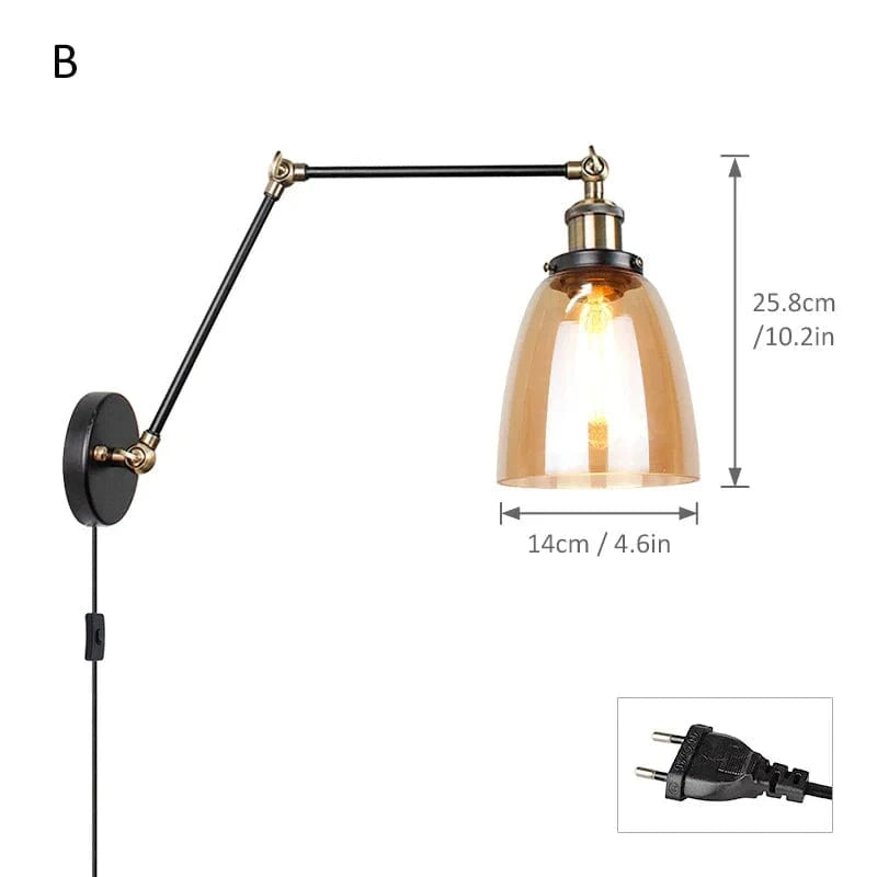 Appliques murales nordiques Long Pôle | Marco Lucetti Prise UEB1