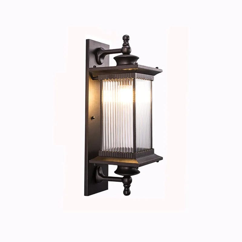 Appliques murales rétro étanches pour un éclairage extérieur de jardin et de couloir | Marco Lucetti