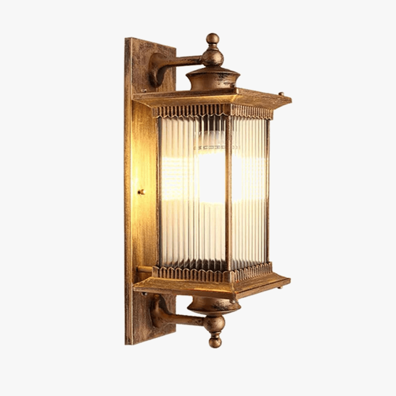 Appliques murales rétro étanches pour un éclairage extérieur de jardin et de couloir | Marco Lucetti