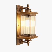 Appliques murales rétro étanches pour un éclairage extérieur de jardin et de couloir | Marco Lucetti