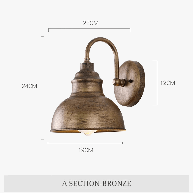 Appliques murales rétro imperméables pour l'extérieur - Élégance Étanche | Marco Lucetti