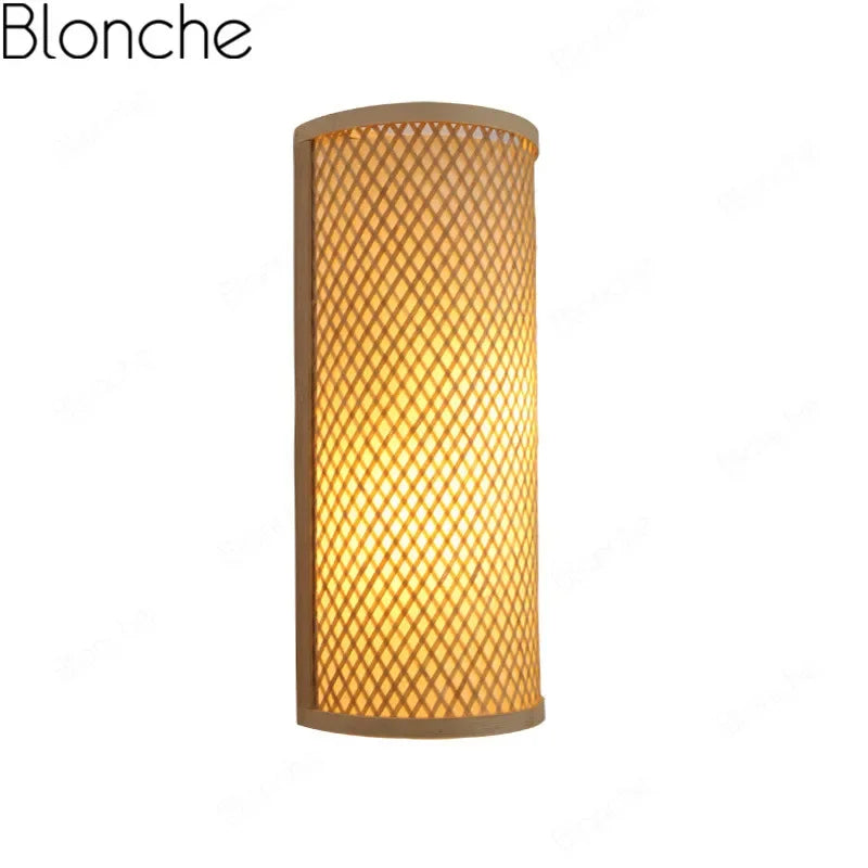 Appliques murales traditionnelles en bambou - Collection Rétro Chic