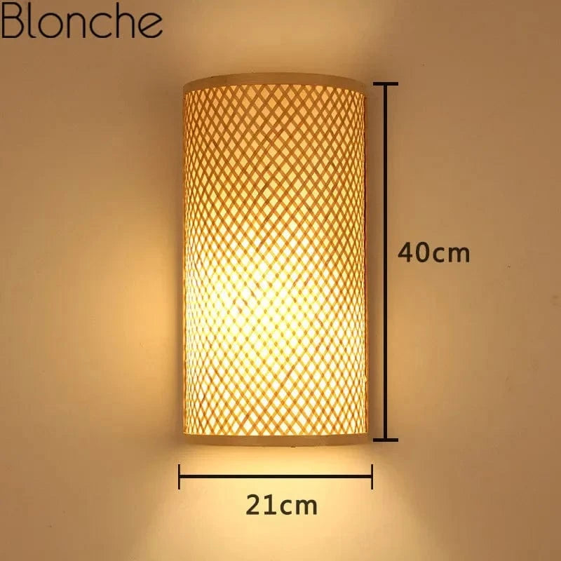 Appliques murales traditionnelles en bambou - Collection Rétro Chic | Marco Lucetti