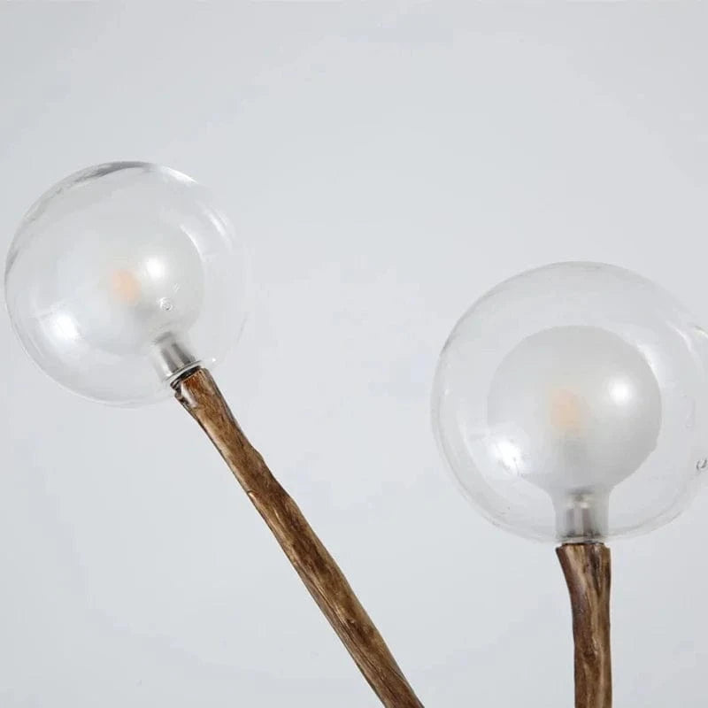 Arbre de Lumière - Lustre en Verre à Bulles à LED Vintage | Marco Lucetti
