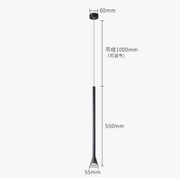 Suspension LED Art Créatif - Long Tube Lumineux