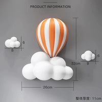 Ballon à Air Chaud 3D - Décoration Murale en Relief | Marco Lucetti