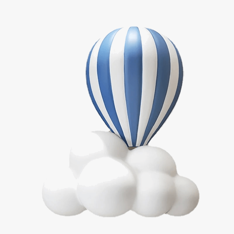Ballon à Air Chaud 3D - Décoration Murale en Relief | Marco Lucetti