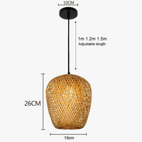 Lustre Bambou et Rotin pour une Déco Authentique