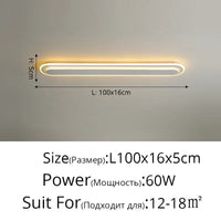 Bande LED pour allée et couloir : Lustres modernes minimalistes pour une entrée nordique créative | Marco Lucetti