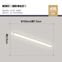 Bande LED Ultra Lumineuse pour Plafonnier à Économie d'Énergie. | Marco Lucetti B 120CM / 4000K