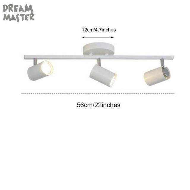 Barre à spots LED ajustables - Ultra-Design | Marco Lucetti Blanc - 3 lampes