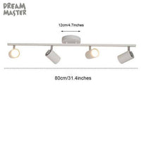 Barre à spots LED ajustables - Ultra-Design | Marco Lucetti Blanc - 4 lampes