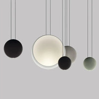 Barre nordique - Suspension LED - Lumière moderne - Canapé goutte - Lumière ronde - Résine - Lustre lampe suspendue - Salle à manger - Suspension LED luminaires | Marco Lucetti
