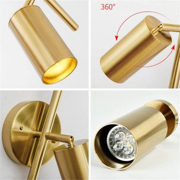Barre spots LED Golden en aluminium noir | Marco Lucetti