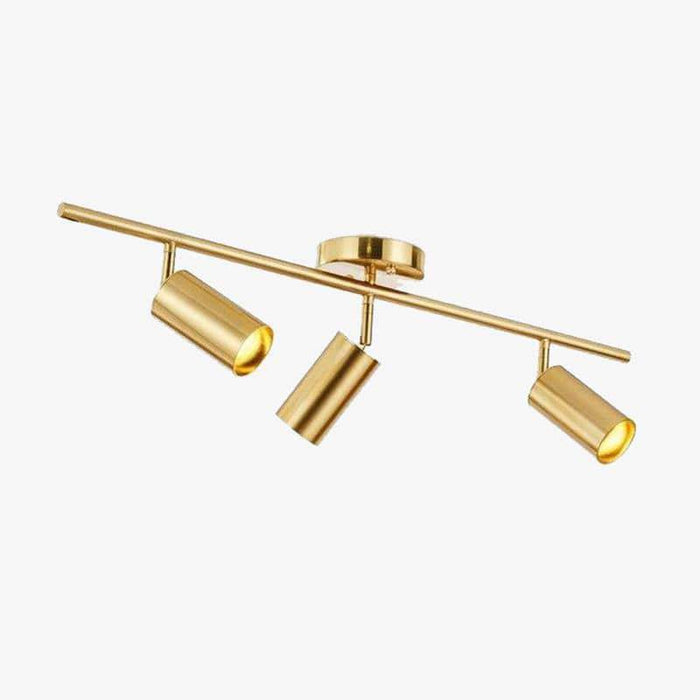 Barre spots LED Golden en aluminium noir | Marco Lucetti