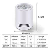Beepy - Spot LED cylindrique moderne en aluminium | Marco Lucetti