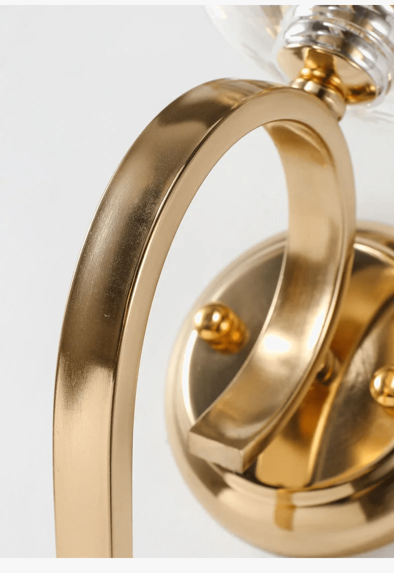 Biewalk: Applique Murale LED en Cristal de Luxe | Marco Lucetti