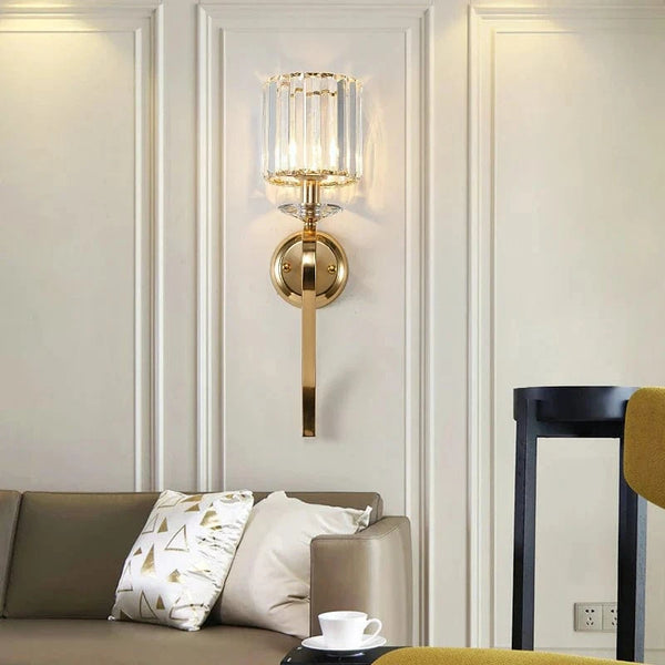 Biewalk: Applique Murale LED en Cristal de Luxe | Marco Lucetti
