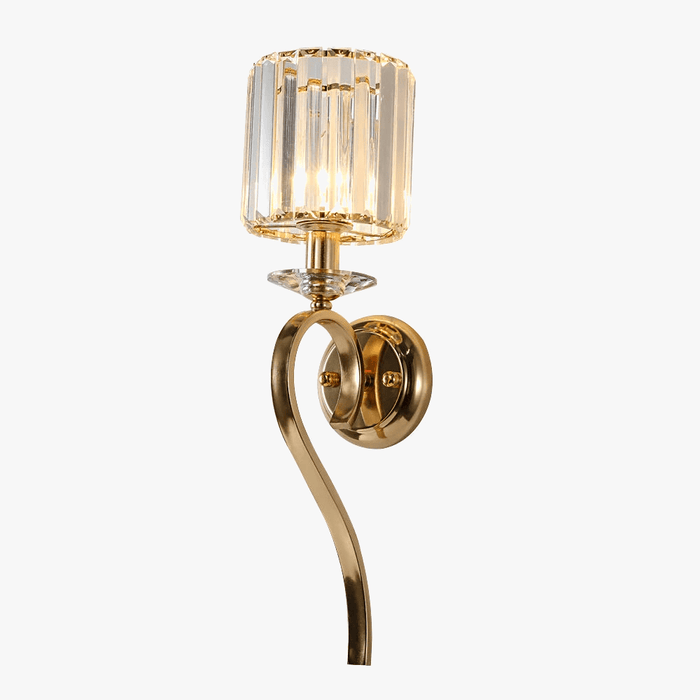 Biewalk: Applique Murale LED en Cristal de Luxe | Marco Lucetti