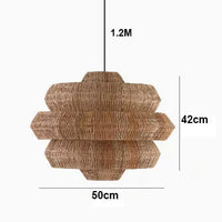Suspension Rattan Art - Style Boho
