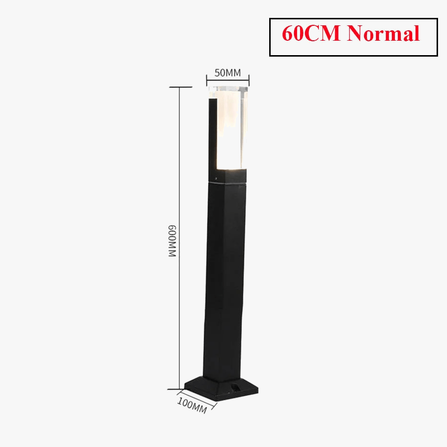 Bornes lumineuses LED Smart avec détecteur de mouvement PIR | Marco Lucetti