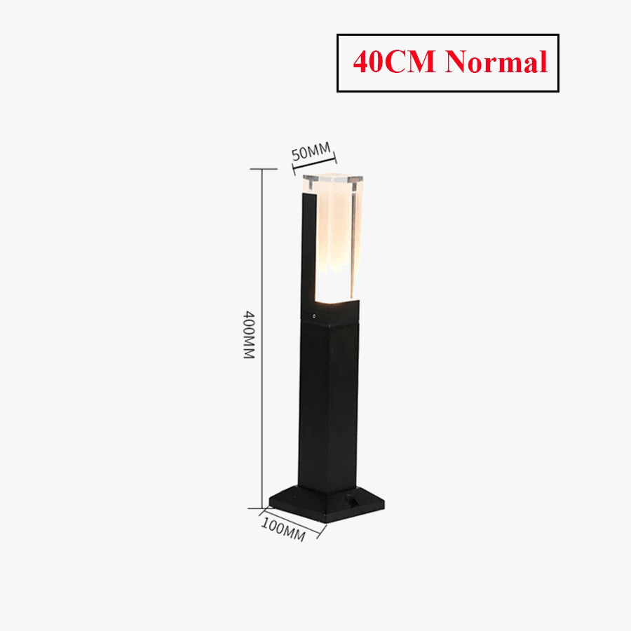 Bornes lumineuses LED Smart avec détecteur de mouvement PIR | Marco Lucetti