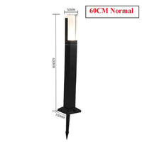 Bornes lumineuses LED Smart avec détecteur de mouvement PIR | Marco Lucetti 60CM avec piquet / Blanc chaud 3000K