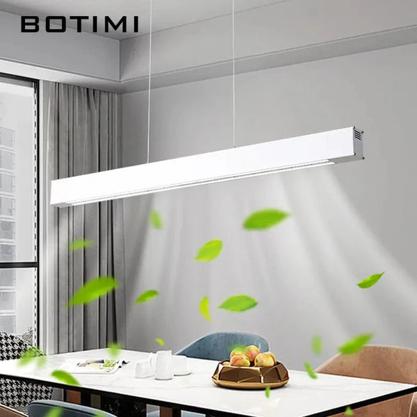 Botimi - Ventilateur LED Moderne avec Télécommande (220V) | Marco Lucetti Blanc-90CM