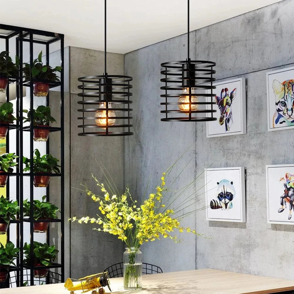 Cage en fer - Suspension cylindrique | Marco Lucetti