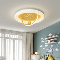 Chambre enfant étoilée: Plafonniers ours et princesse | Marco Lucetti