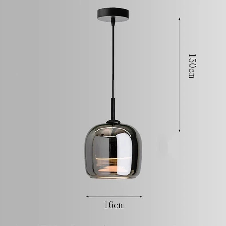 Chambre moderne : Éclairage intérieur design LED - Plafonniers et lustres suspensions | Marco Lucetti 1 tête / Blanc froid