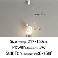 Chenille Astro - Lustre Enfant Moderne Dessin Animé | Marco Lucetti