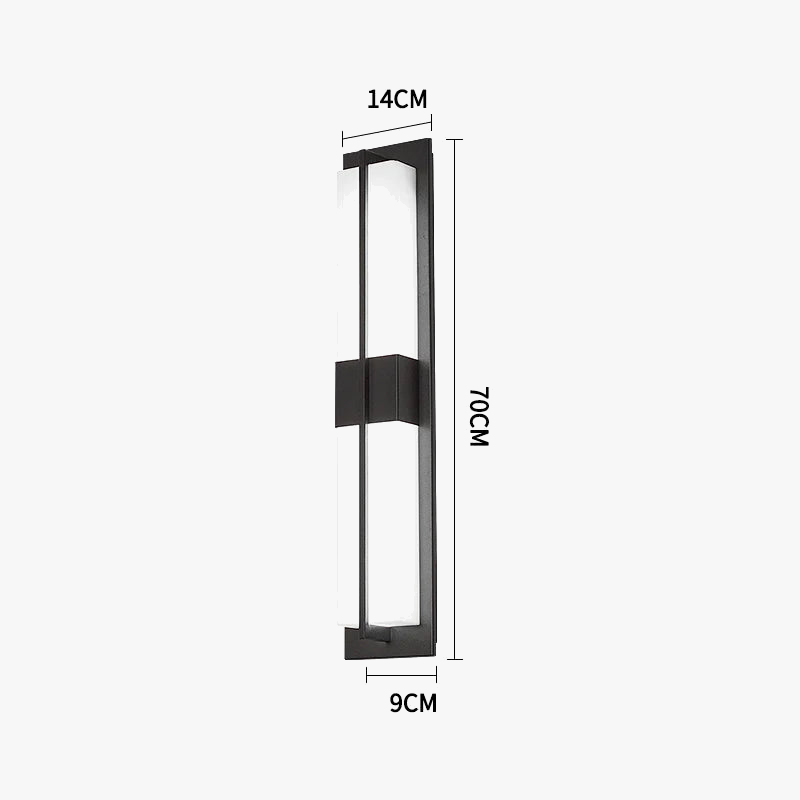 Applique murale extérieur Led Waterproof IP65